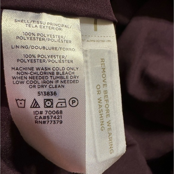 Ann Taylor Tie Neck Long Sleeved Dress XS - Picture 5 of 5